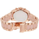 Michael Kors Blair MK5943 Women's Purple & Rose Gold Stainless Steel Chronograph Watch