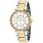 Michael Kors Parker MK6055 Women's Silver & Gold Stainless Steel Watch