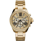 Michael Kors Wren MK6095 Women's Gold Stainless Steel Chronograph Watch