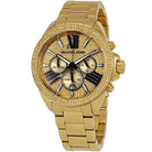 Michael Kors Wren MK6095 Women's Gold Stainless Steel Chronograph Watch