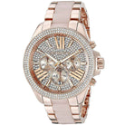 Michael Kors Wren MK6096 Women's Rose Gold Stainless Steel Chronograph Watch