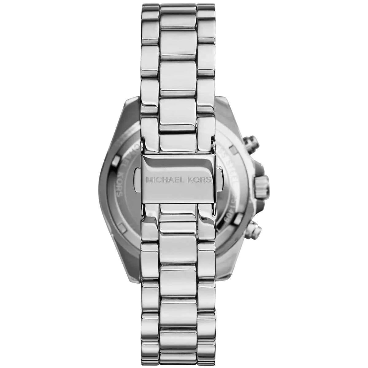 Michael Kors Bradshaw MK6098 Women's Blue Stainless Steel Chronograph Watch