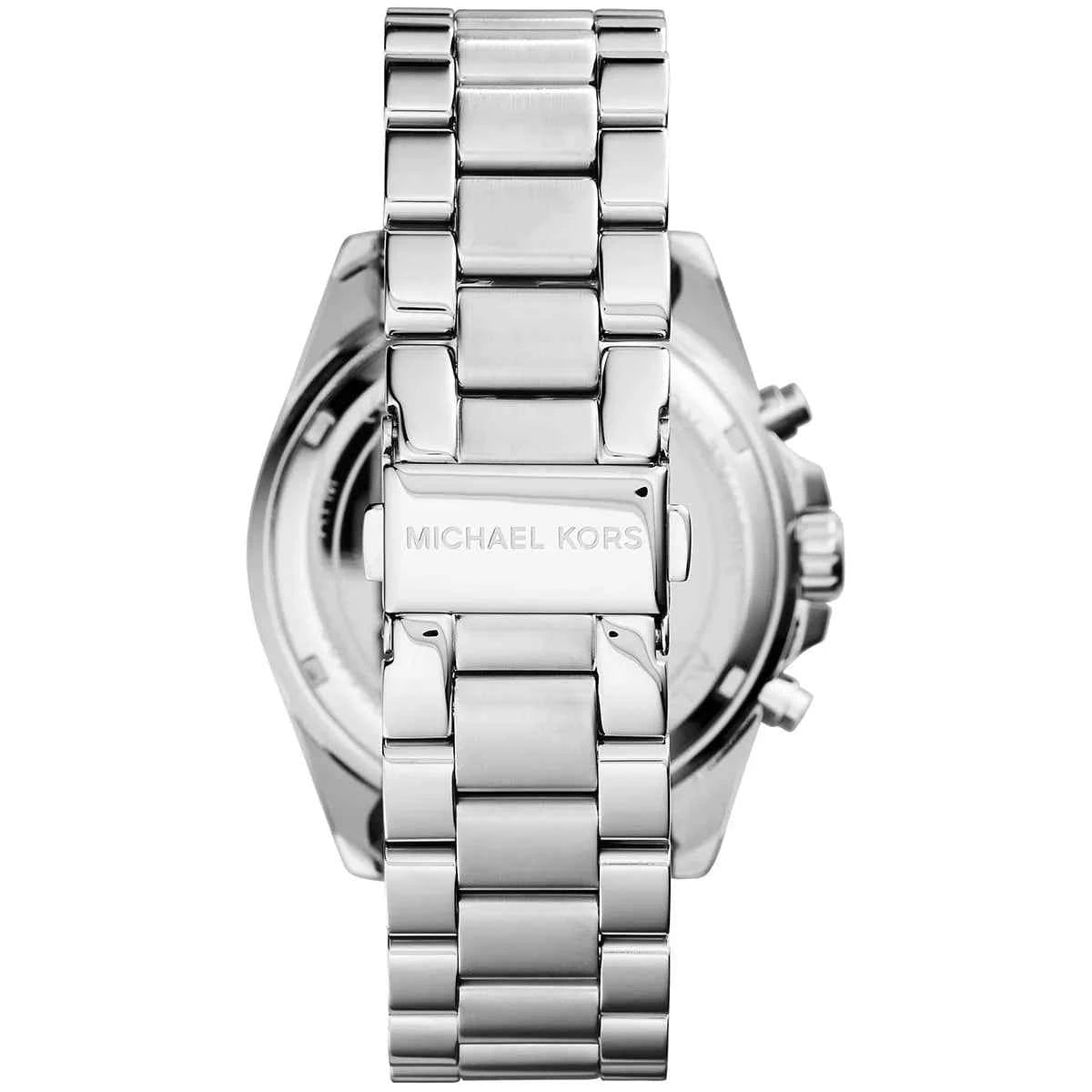 Michael Kors Bradshaw MK6099 Women's Blue Stainless Steel Chronograph Watch