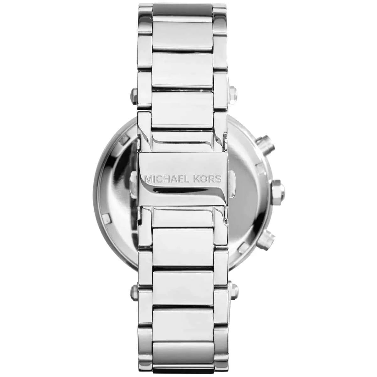 Michael Kors Parker MK6105 Women's Silver Stainless Steel Chronograph Watch