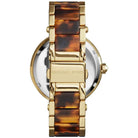 Michael Kors Parker MK6109 Women's Gold & Brown Multi-Strap Watch