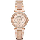 Michael Kors Parker MK6110 Women's Rose Gold Multi-Strap Watch