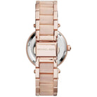 Michael Kors Parker MK6110 Women's Rose Gold Multi-Strap Watch