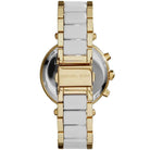 Michael Kors Parker MK6119 Women's Gold & White Stainless Steel Chronograph Watch