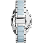 Michael Kors Blair MK6137 Women's Silver & Blue Multi-Strap Chronograph Watch