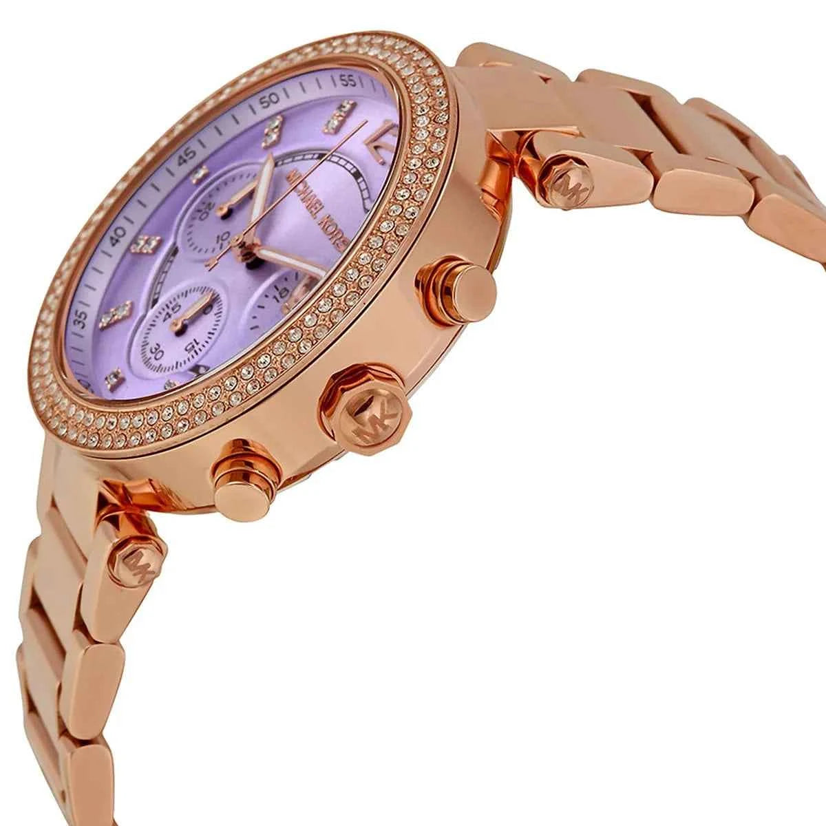 Michael Kors Parker MK6169 Women's Rose Gold Chronograph Watch