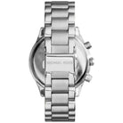 Michael Kors Brinkley MK6186 Women's Silver Dial Stainless Steel Chronograph Watch