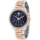 Michael Kors Brinkley MK6205 Women's Blue Dial Two-Tone Chronograph Watch