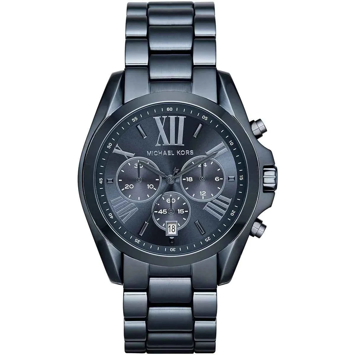 Michael Kors Bradshaw MK6248 Women's Blue Dial Stainless Steel Chronograph Watch