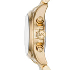 Michael Kors Bradshaw MK6267 Women's White Dial Gold-Tone Chronograph Watch