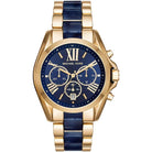 Michael Kors Bradshaw MK6268 Men's Blue Dial Blue & Gold Chronograph Watch