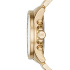 Michael Kors Wren MK6291 Women's Blue Dial Gold-Tone Chronograph Watch