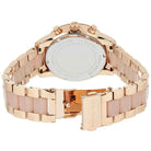 Michael Kors Ritz MK6307 Women's Rose Gold Dial Pink & Rose Gold Chronograph Watch