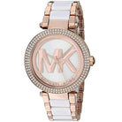 Michael Kors Parker MK6314 Women's Silver Dial Two-Tone Stainless Steel Watch