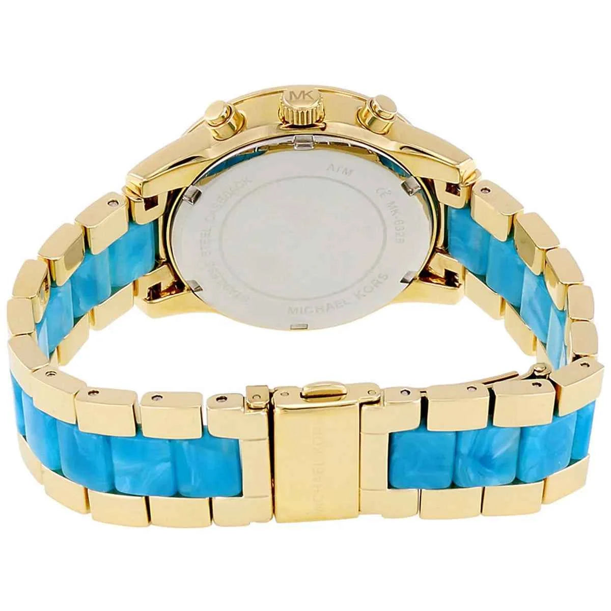 Back case of Michael Kors MK6328 quartz women's wristwatch