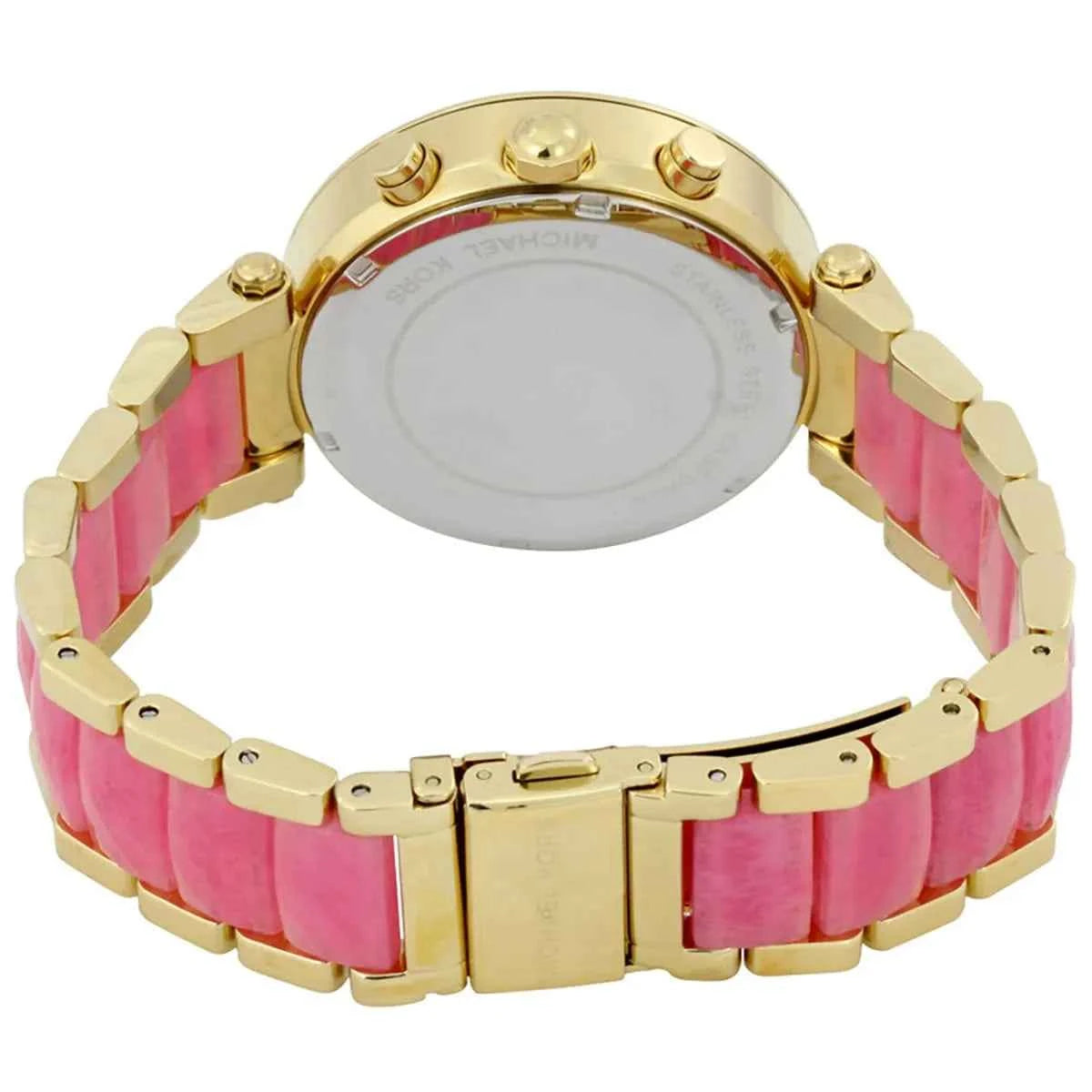 Back case of Michael Kors MK6363 quartz women's wristwatch