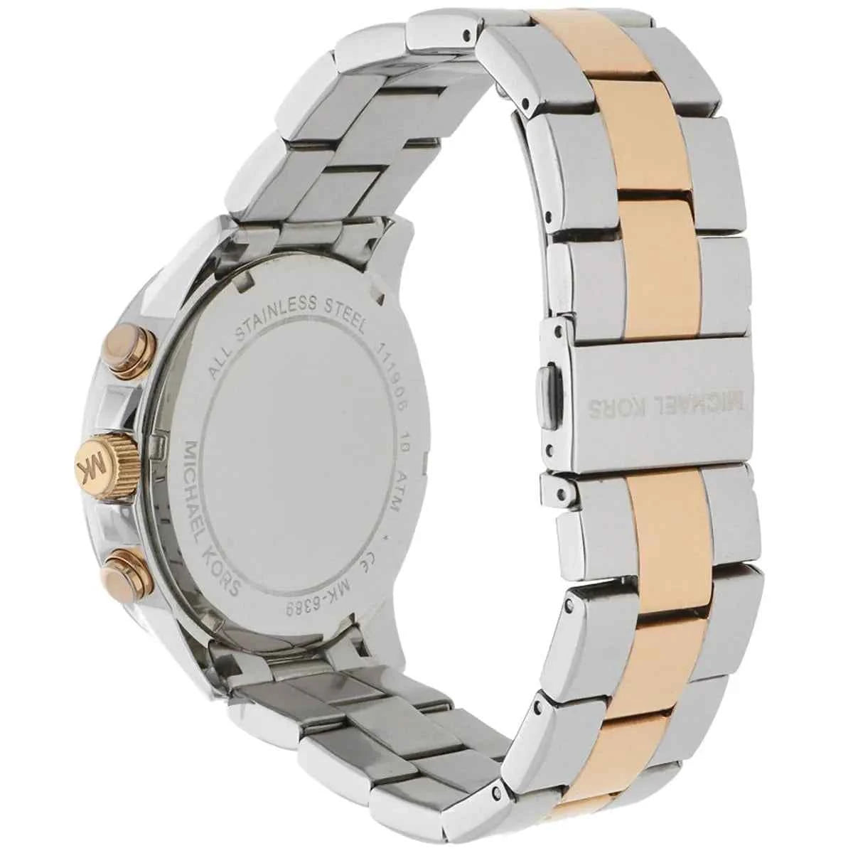 Back case of Michael Kors MK6389 quartz women's wristwatch