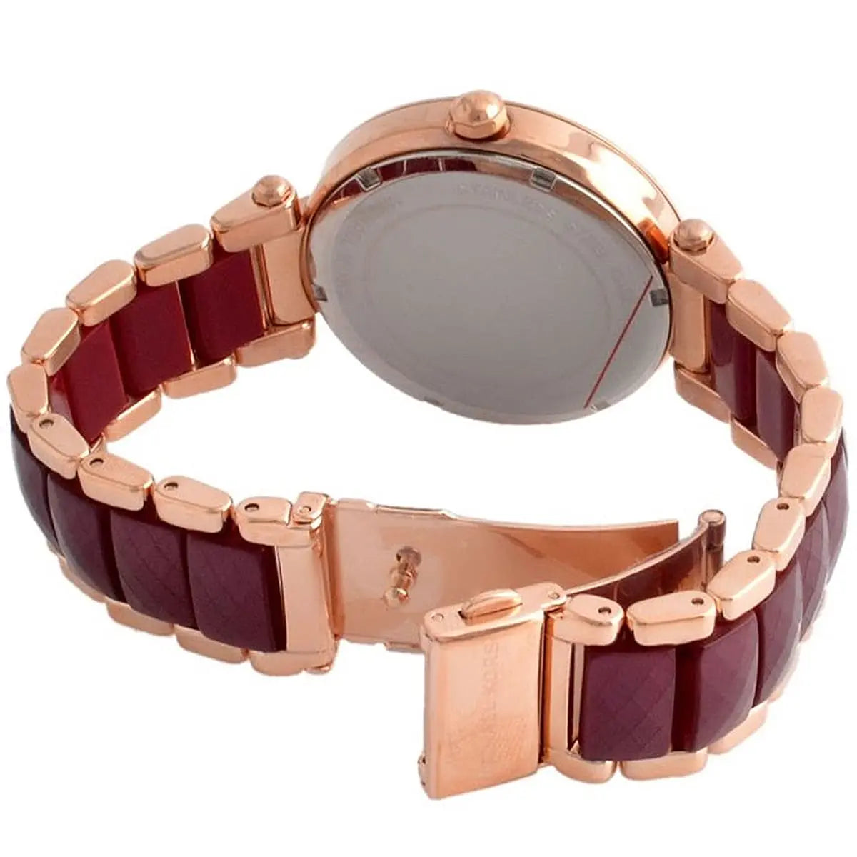Back case of Michael Kors MK6412 quartz women's wristwatch