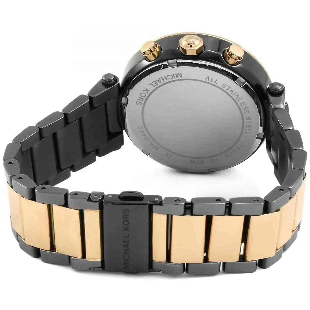 Back case of Michael Kors MK6440 quartz women's wristwatch