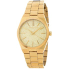 Close-up view of Michael Kors MK6623 gold analog dial