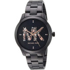 Close-up of Michael Kors MK6683 black analog dial