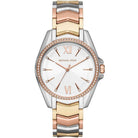 Michael Kors Whitney MK6686 women's tri-tone stainless steel watch front view