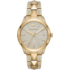 Michael Kors Runway Mercer MK6715 Women's Gold Dial Gold Stainless Steel Watch