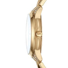 Michael Kors Runway Mercer MK6715 Women's Gold Dial Gold Stainless Steel Watch