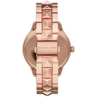 Back case of Michael Kors MK6736 quartz women's wristwatch