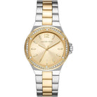 Michael Kors Lennox MK6988 Women's Gold Dial Two-Tone Stainless Steel Watch