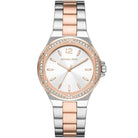 Michael Kors Lennox MK6989 Women's White Dial Two-Tone Stainless Steel Watch