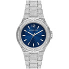 Michael Kors Lennox MK6990 Women's Blue Dial Silver Stainless Steel Watch