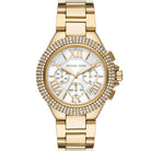 Michael Kors Camille MK6994 Women's White Dial Gold Stainless Steel Chronograph Watch