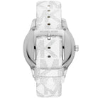 Michael Kors Runway MK6998 Women's White Dial White Polyurethane Strap Watch