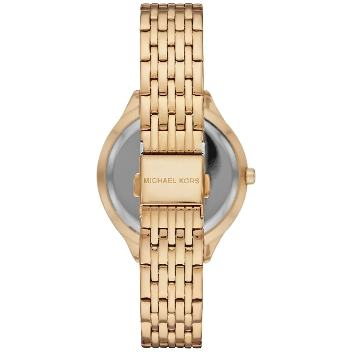 Back case of Michael Kors MK7078 quartz women's wristwatch
