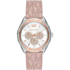Michael Kors Jessa MK7206 Women's Silver Dial Pink Polyurethane Strap Watch