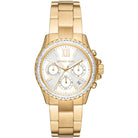 Michael Kors Everest MK7212 Women's White Dial Gold Stainless Steel Watch