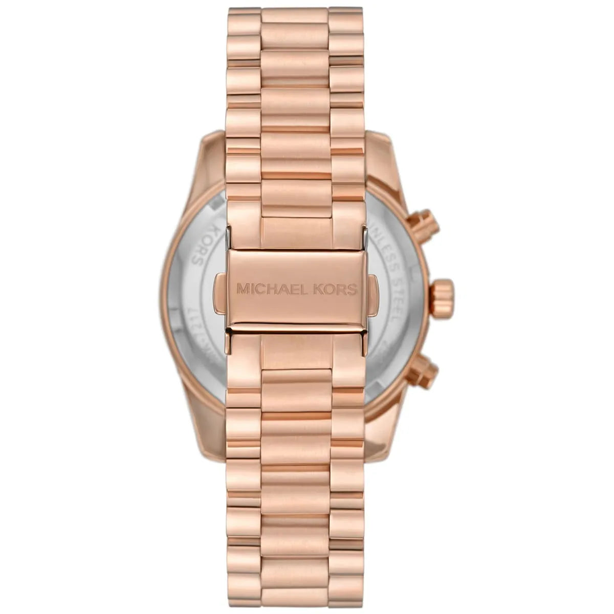 Back case of Michael Kors MK7217 quartz women's wristwatch