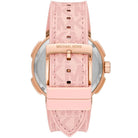 Michael Kors Sidney MK7222 Women's White Dial Pink Polyurethane Strap Watch