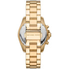 Michael Kors Bradshaw MK7257 Women's Green Dial Gold Stainless Steel Chronograph Watch
