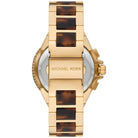 Michael Kors Camille MK7269 Women's Gold & Brown Dial Gold & Brown Stainless Steel Chronograph Watch