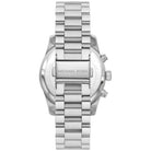 Michael Kors Lexington MK7277 Women's Blue Dial Silver Stainless Steel Chronograph Watch