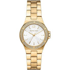 Michael Kors Lennox MK7278 Women's White Dial Gold Stainless Steel Watch