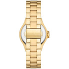 Michael Kors Lennox MK7278 Women's White Dial Gold Stainless Steel Watch