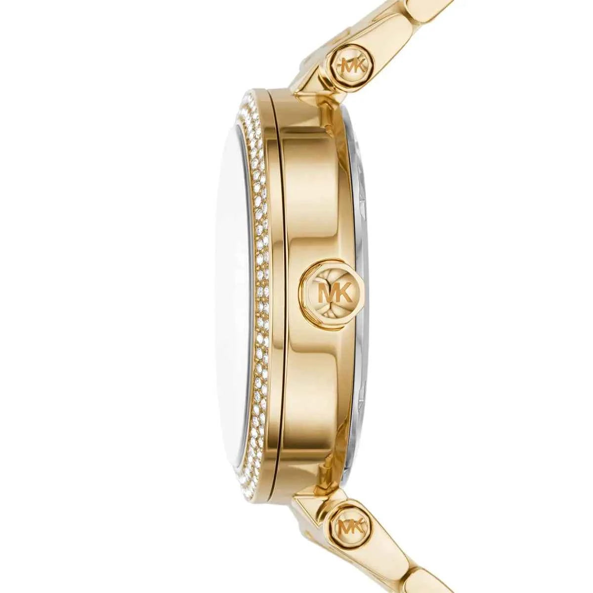 Michael Kors Parker MK7283 Women's Gold Dial Gold Stainless Steel Watch