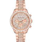 Michael Kors Layton MK7285 Women's Rose Gold Dial Rose Gold Stainless Steel Chronograph Watch